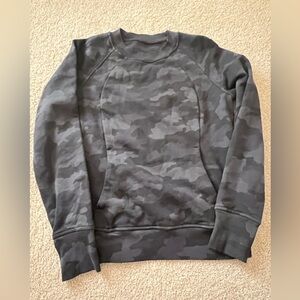 Lululemon Camo Sweatsh